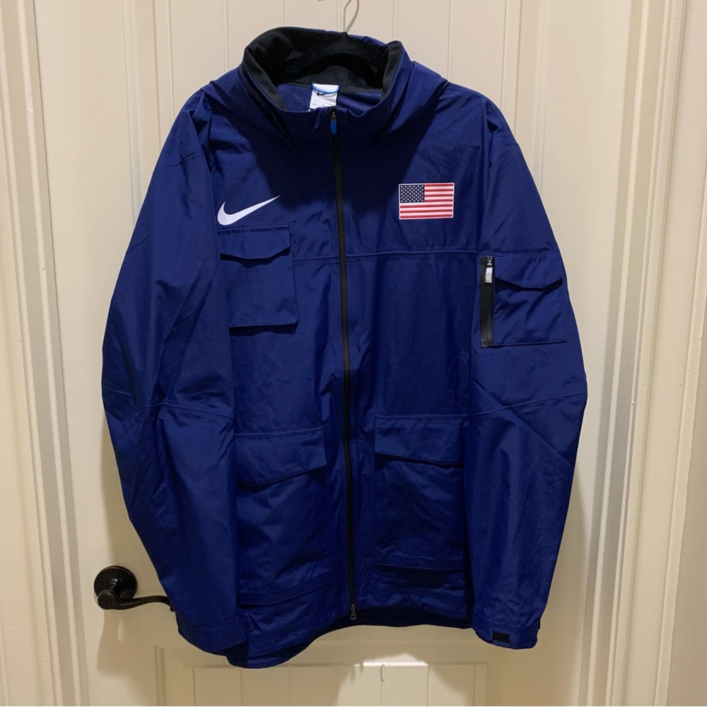 Nike Team USA Men's International Pro Elite Storm-Fit Jacket AO8714-492 XXL - Picture 2 of 12